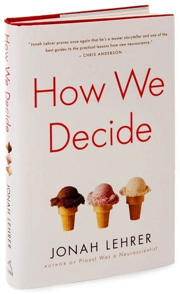 Rocky Rook How We Decide By Jonah Lehrer