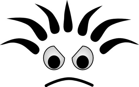 clipart disappointed face clipground