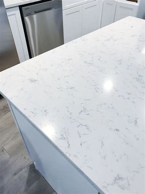 Silestone Lyra White Marble Quartz Countertop Dani Rose Design