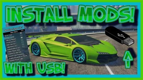 How To Install Mods For Gta V Using Usb On Xbox Ps Gta V Mod Menu Tutorial No Jailbreak
