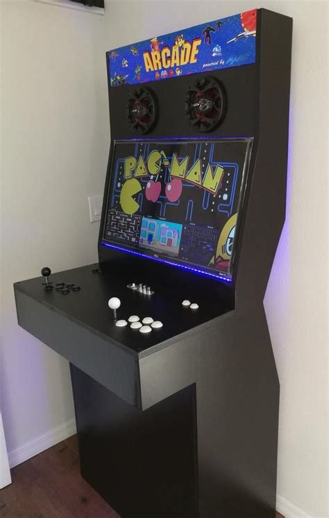 Slim Arcade Machine Cabinet With Thousands Of Retro Games Etsy With Images Retro Games