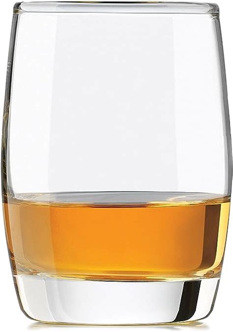Circleware Heavy Base Scotch Whiskey Glass Drinking Glasses Set Of 4