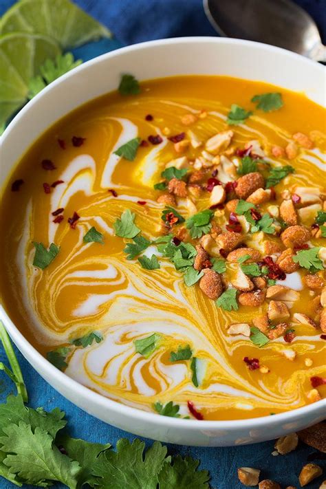 Thai Butternut Squash Soup - Cooking Classy