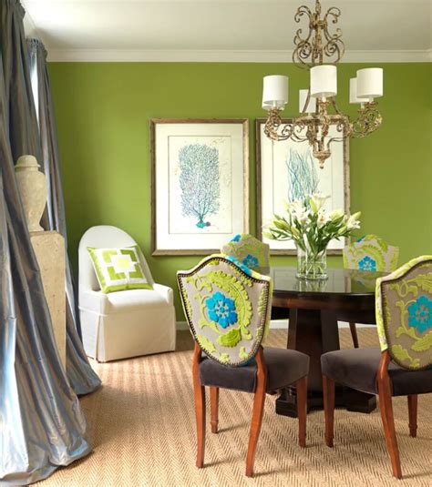 A few are more personal as they're pics of mine or those of my friend ryan, plus. 10 Fresh Green Dining Room Interior Design Ideas ...