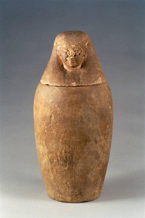 Canopic Jar With Lid All Works The Mfah Collections