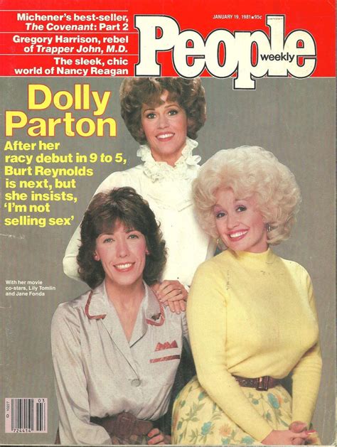 People Weekly Magazine January 19 1981 Dolly Parton Lily Tomlin Jane