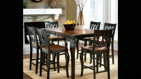 Roslyn 7 Piece Rectangle Counter Height Dining Set