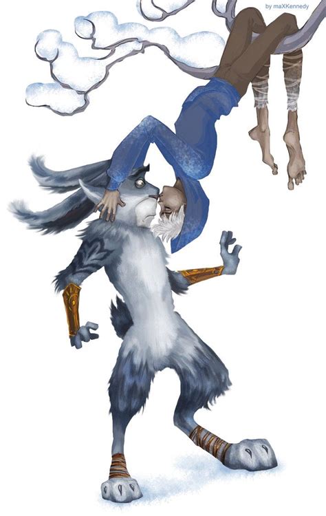 Rise Of The Guardians Jack Frost X Bunnymund By Maxkennedy On