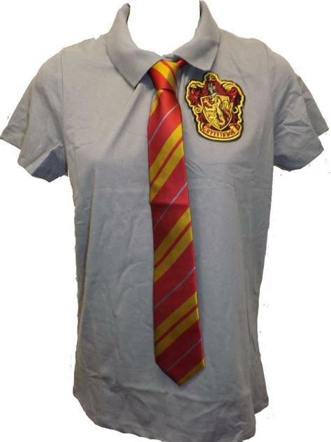 Harry Potter Gryffindor Womens Halloween Costume Size M 2xl Polo Shirt