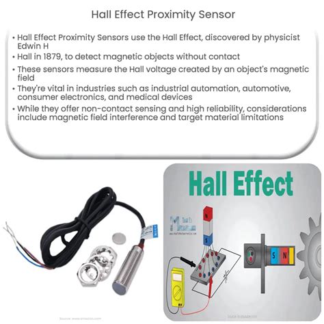 Hall Effect Proximity Sensor How It Works Application And Advantages