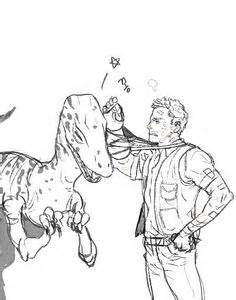 Jurassic world coloring pages are a fun way for kids of all ages to develop creativity, focus, motor skills and color recognition. Jurassic World Chris Pratt Velociraptors coloring page ...