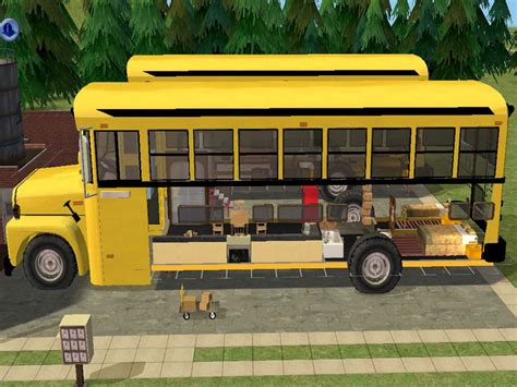 Mod The Sims Schoolbus As Game Object