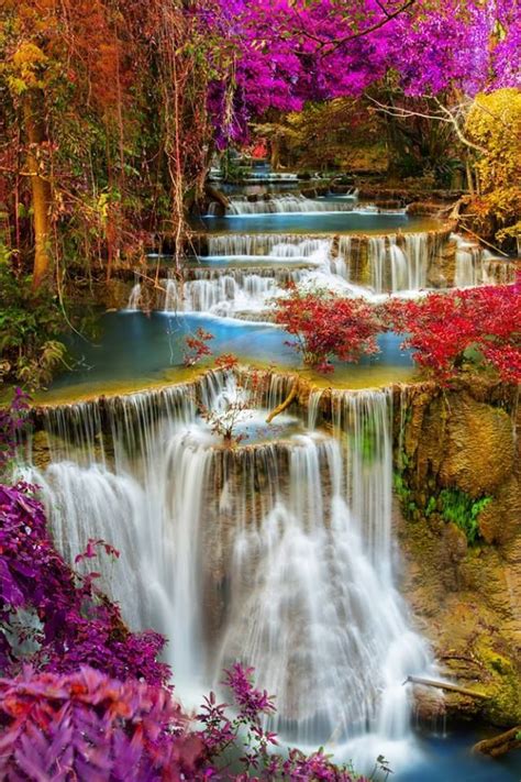 Водопады Waterfall Beautiful Nature Beautiful Waterfalls