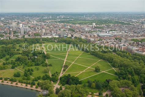 Aerial View Aerial View Of Hyde Park London Jason Hawkes