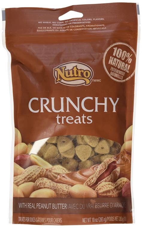 Nutro Crunchy Treats Peanut Butter 10 Oz2pack For More Information