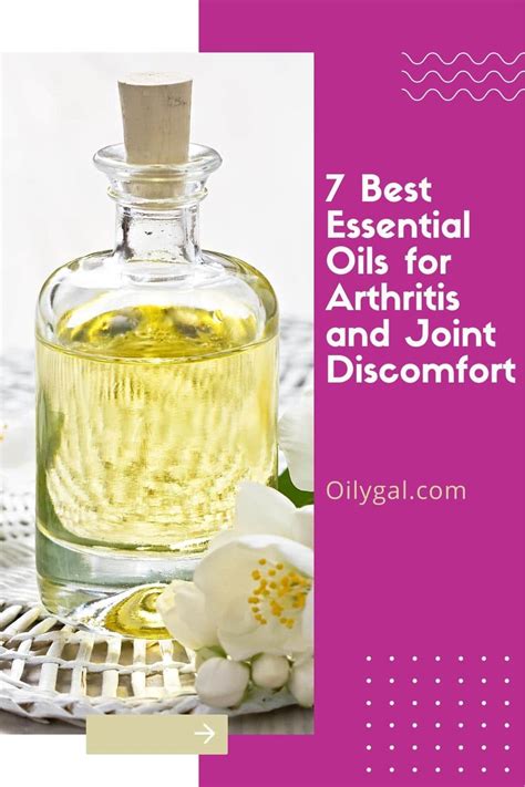 7 Best Essential Oils For Arthritis And Joint Discomfort Oily Gal
