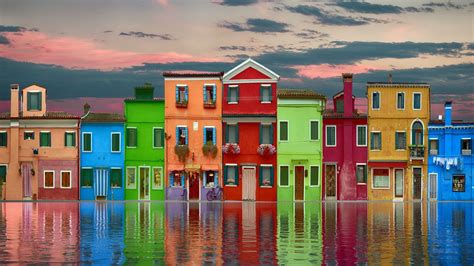 Wallpaper Home Colorful Street Water Hd Picture Image
