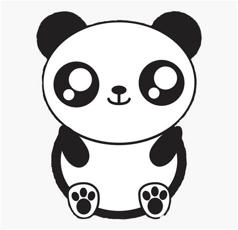 Kawaii Png Panda Dibujos Kawaii De Animales Transparent Cartoon
