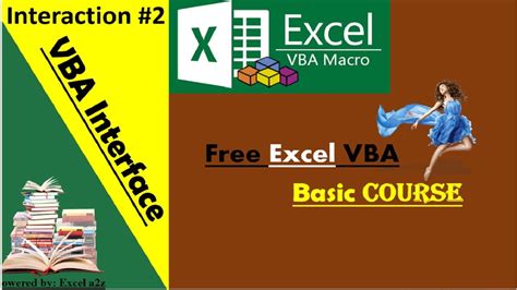 Excel Vba User Interface Free Excel Vba Tutorial Basic Course 2021