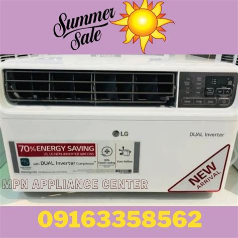 Lg Dual Inverter Aircon Window Type Tv And Home Appliances Air