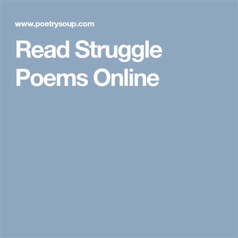 Read Struggle Poems Online Poems Struggling In Memory Of Dad