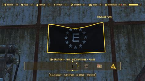 Enclave Flags A Workshop Item At Fallout 4 Nexus Mods And Community