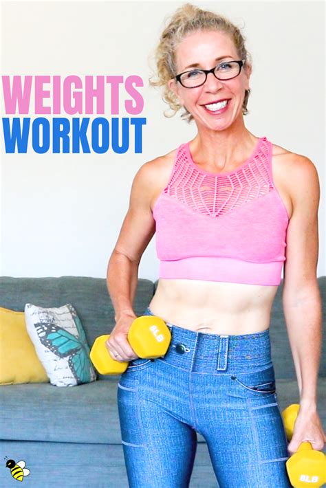 30 Minute Weights Workout For Women Over 50 • Pahla B Fitness Weights