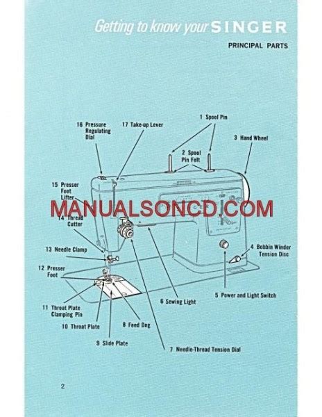 Singer Stylist Sewing Machine Instruction Manual