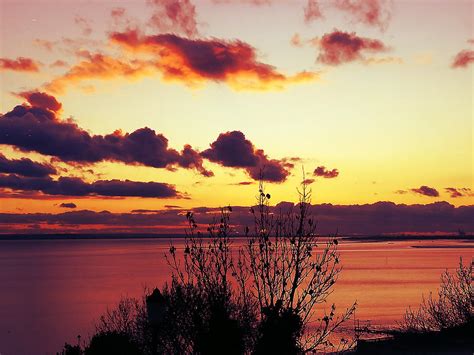 Window With A Sunset View Photograph By Loretta S