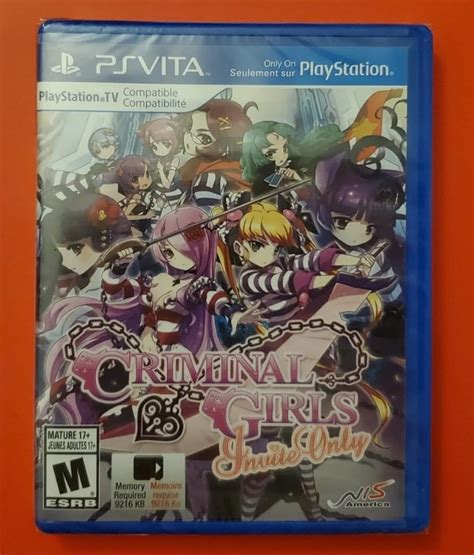 Criminal Girls Invite Only Playstation Ps Vita Video Gaming Video