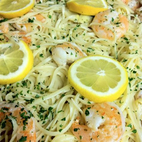 Join eric from simply elegant home cooking as he demonstrates. Shrimp Scampi in white wine garlic sauce | Reception food ...