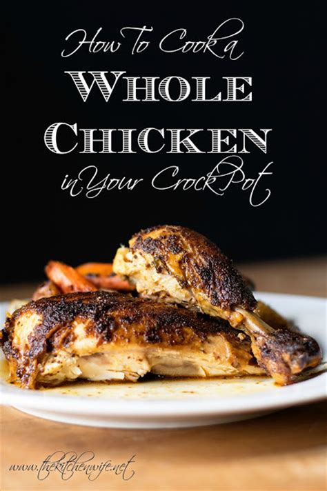 When cutting up a whole chicken, the first thing you want to do is decide on the flavor combination. How to Cook a Whole Chicken in Crockpot Recipe - ~The ...