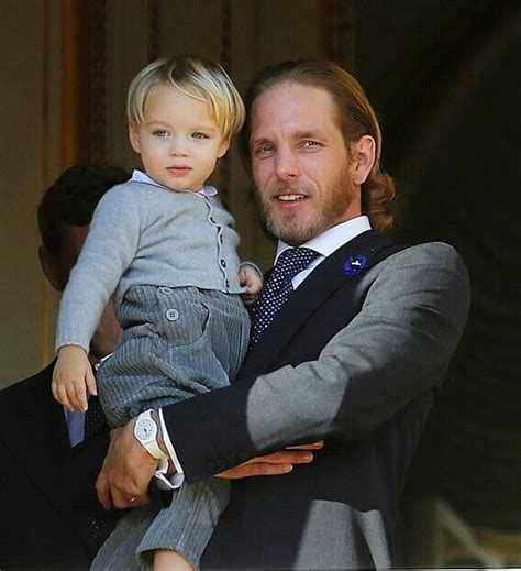 New Andrea Casiraghi And His Nephew Stefano Casiraghi 20 Months Old
