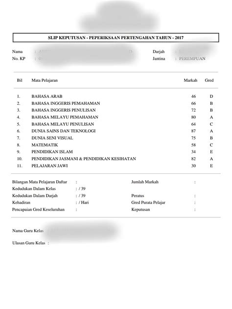 Markah peperiksaan pertengahan tahun 2015. Cara Semak Markah di Saps Ibu Bapa - Pendidik2u