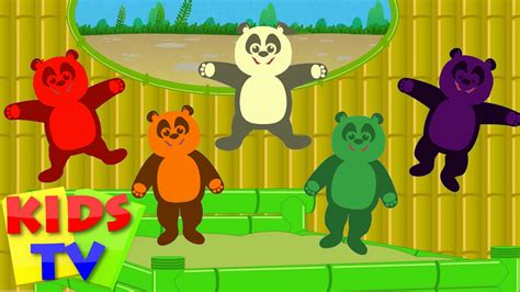 Fïve Lïttle Pandas Panda Songs Panda Nursery Rhymes Lïttle Pandas