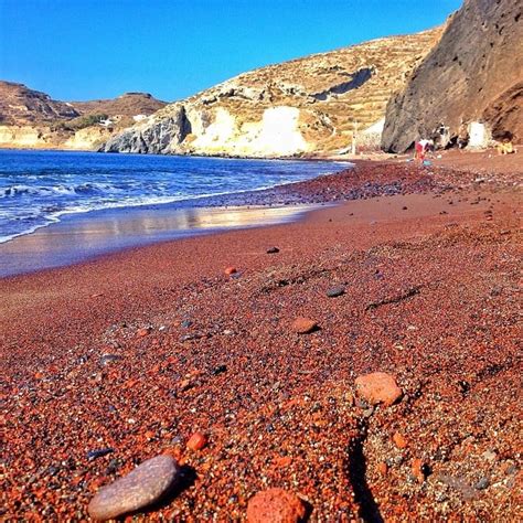 Red Beach Santorini Best Sights In Greece And Turkey