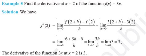 Limits And Derivatives Derivative Of A Function Mathematics Stack