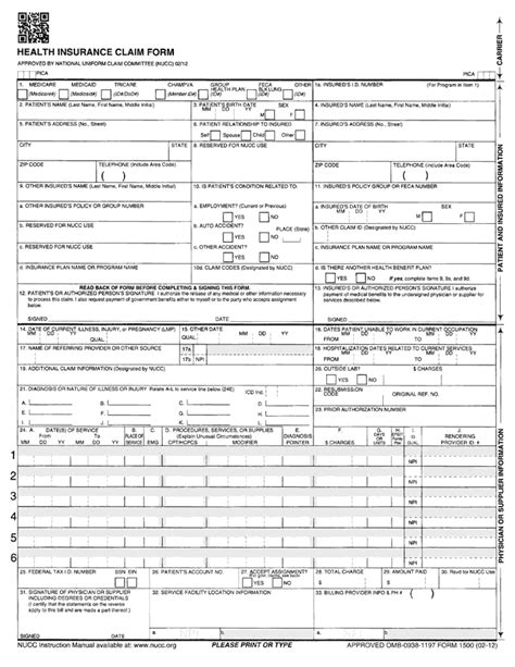 Printable Medical Form Printable Forms Free Online