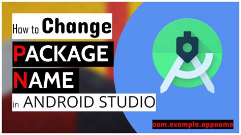 Android Studio Tutorial How To Change Package Name Of Project Youtube