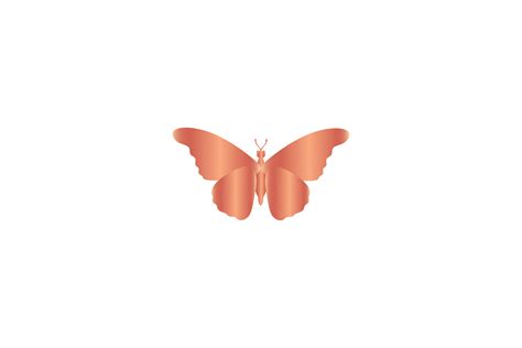 Butterfly Rose Gold Design Graphic By Bhaartstudio · Creative Fabrica