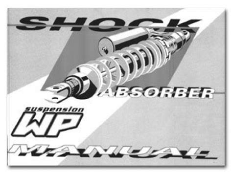 Ktm Wp Suspension Shock Absorber Workshop Manual