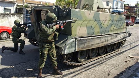 Brazil Sends Military Troops To Violence Plagued Rio