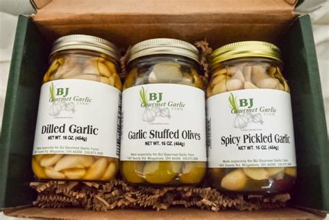 Pickled Garlic Assortment 2 Bj Gourmet Garlic Farm Hot Sex Picture