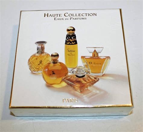 Haute Collection Eaux De Parfums Miniature Perfume Set 245ml In 5