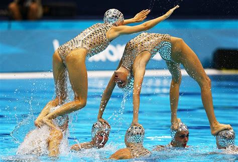 London 2012 Olympics Synchronised Swimming Team Final In Pictures