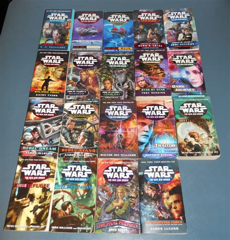 Star Wars Njo New Jedi Order Books Book Novel Novels Lot Series 19 1st