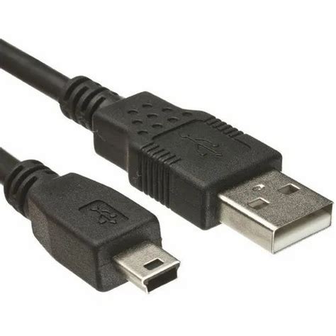 Imported Black Or White Usb 20 Type A To Mini 5 Pin Type B Cable At Rs