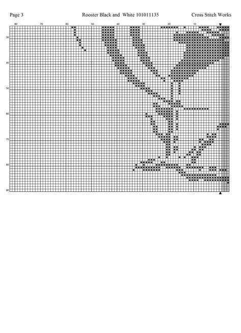 Maybe you would like to learn more about one of these? Cross Stitch Works: Rooster Black and White 101011135 Free ...