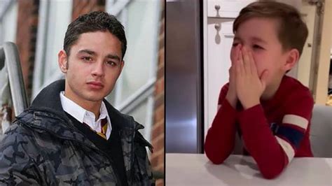 Waterloo Road Star Adam Thomas Son Bursts Into Tears As Hes Cast In The Show