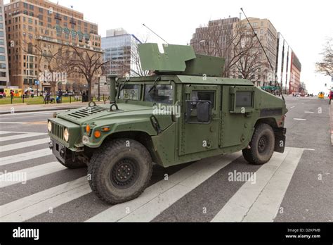 Us Military Humvee Truck Washington Dc Usa Stock Photo 53295323 Alamy